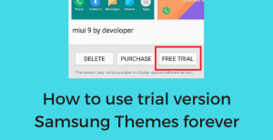 convert samsung themes trail version to full version • Convert Trial Version Samsung Themes to Full Version [No Root]