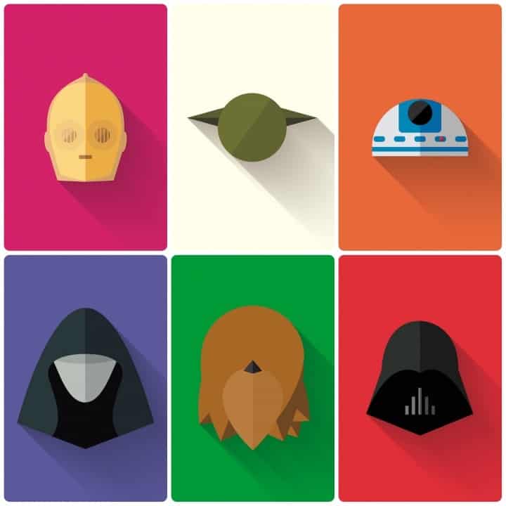 Minimal Star Wars Wallpapers Preview 2 • Download Minimalistic Star Wars Wallpapers [12 Wallpapers]