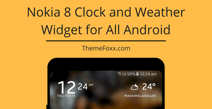 Nokia-8-Clock-Widget-Weather-Widget