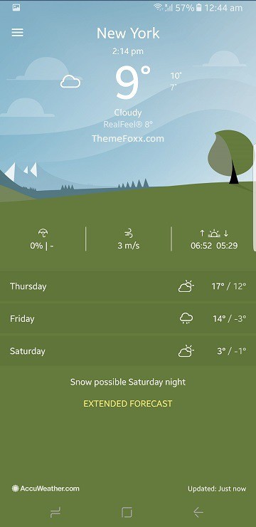 Nokia-8-Weather-App